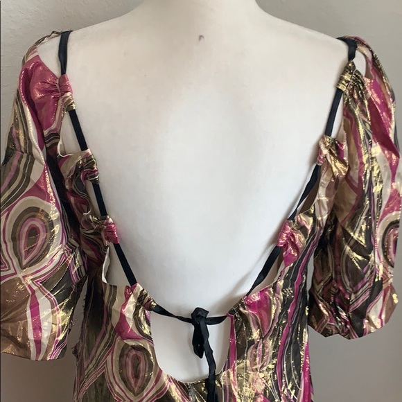 NWT Open Back Bebe Dress - Picture 4 of 7